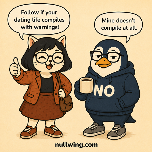 Follow Nullwing for more comics